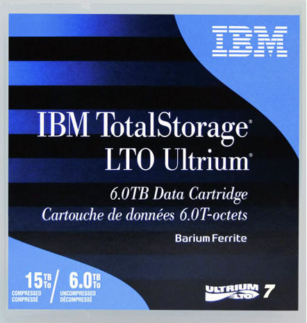 IBM LTO-7 Ultrium Data Cartridge 6TB Native 15TB Compressed 38L7302 New 