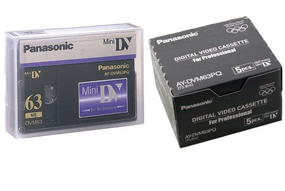 Panasonic Aydvm63pq Video Dv Mini Digital Professional 63 Minute Cassette 